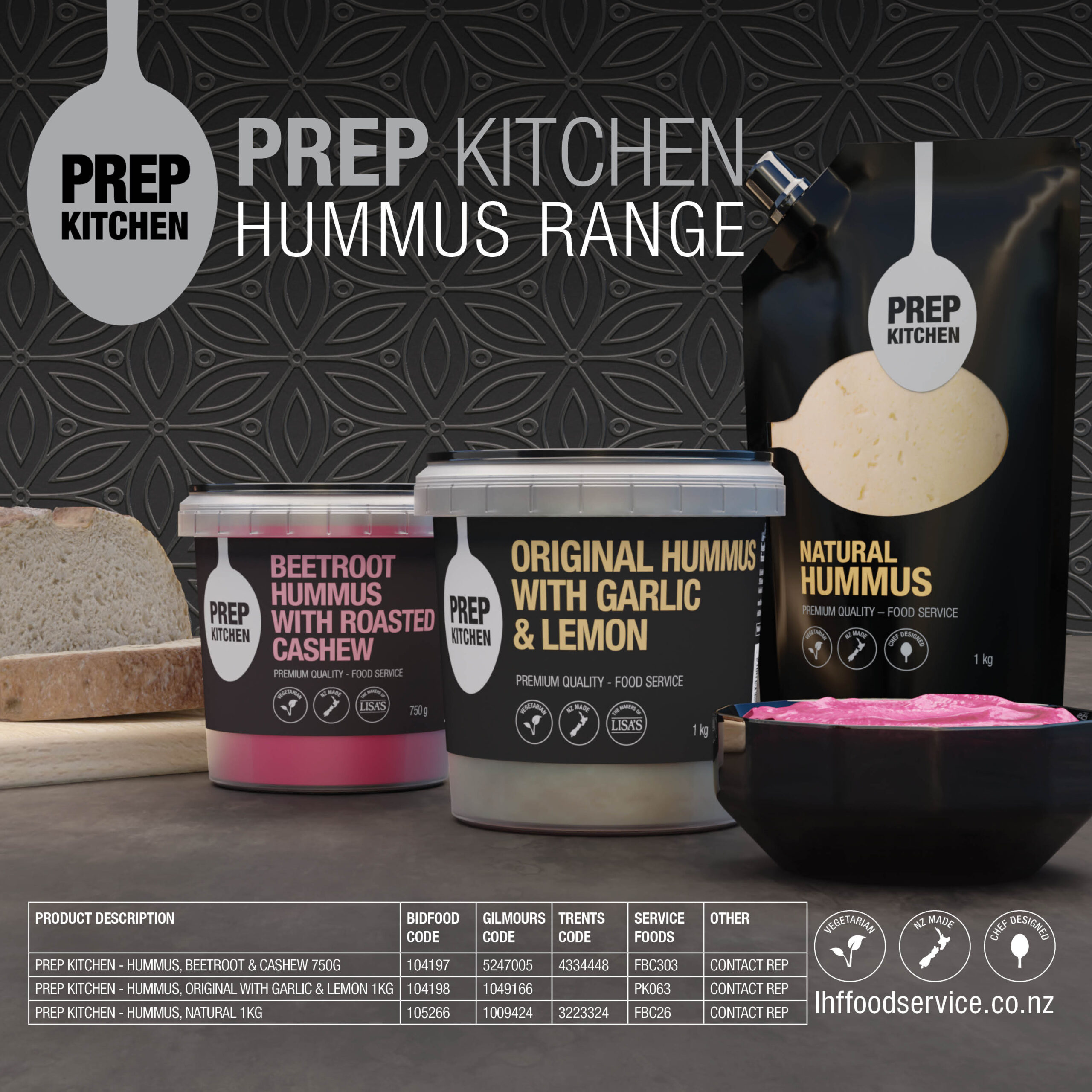 Prep Kitchen Advertisement