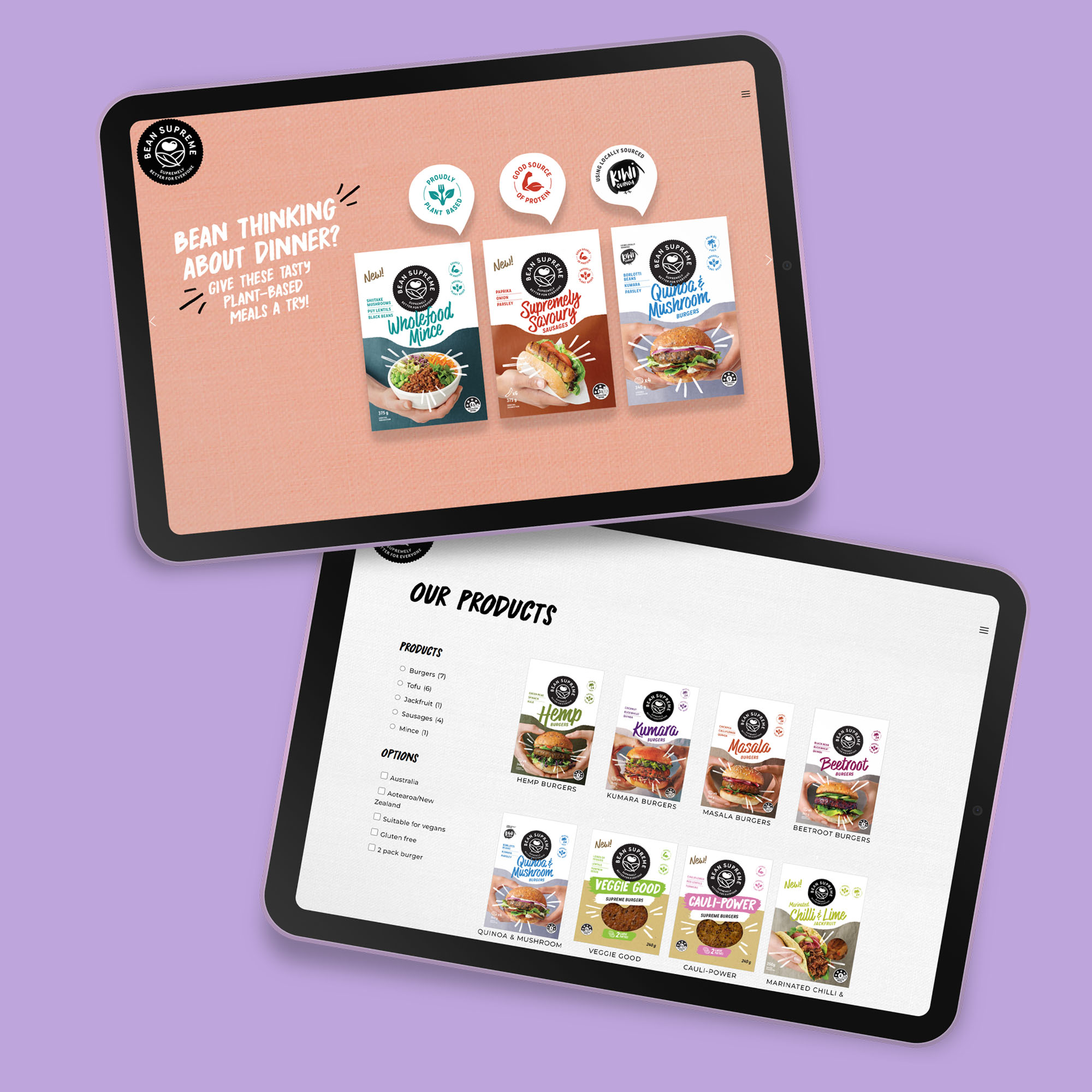 Bean Supreme Website