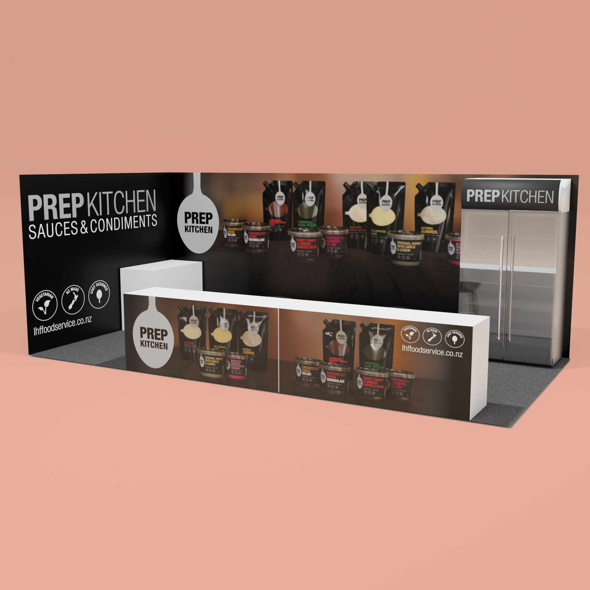 Prep Kitchen Stand
