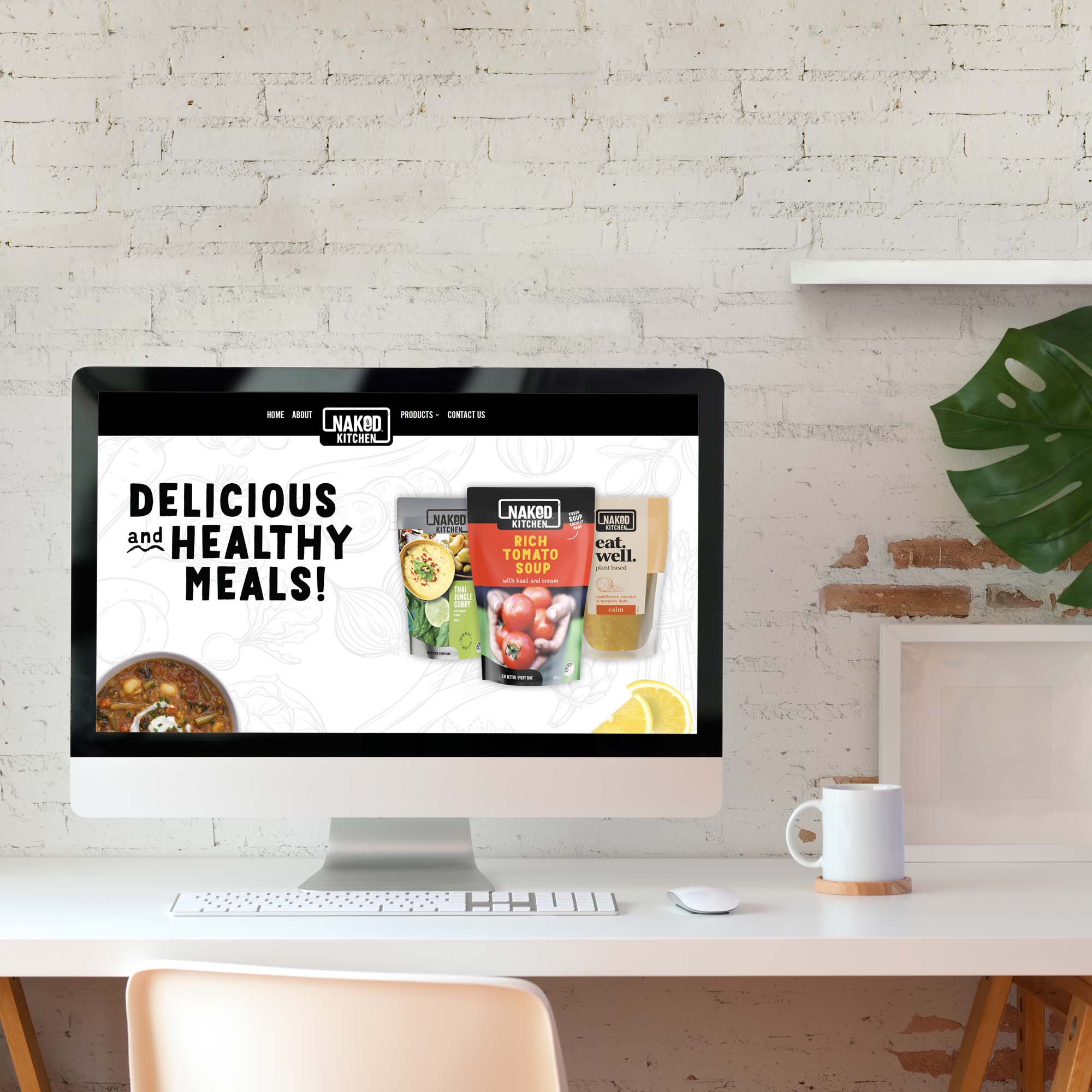 Naked Kitchen Website