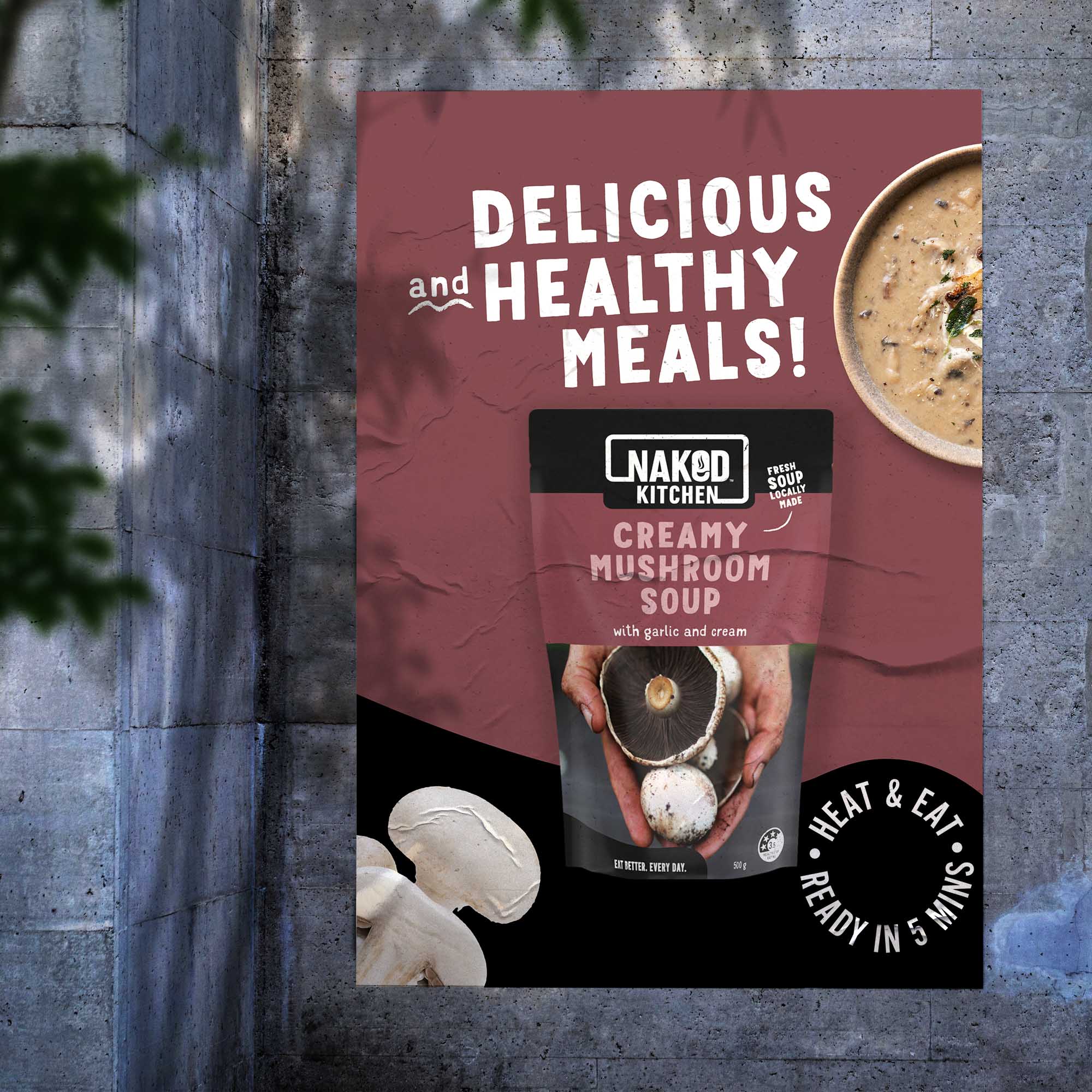 Naked Kitchen Poster